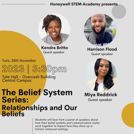 The Belief System Series Speaking Event