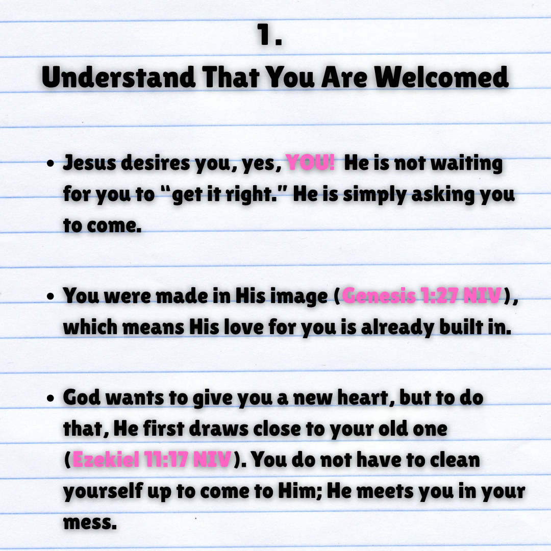 How To: Build a relationship with Christ