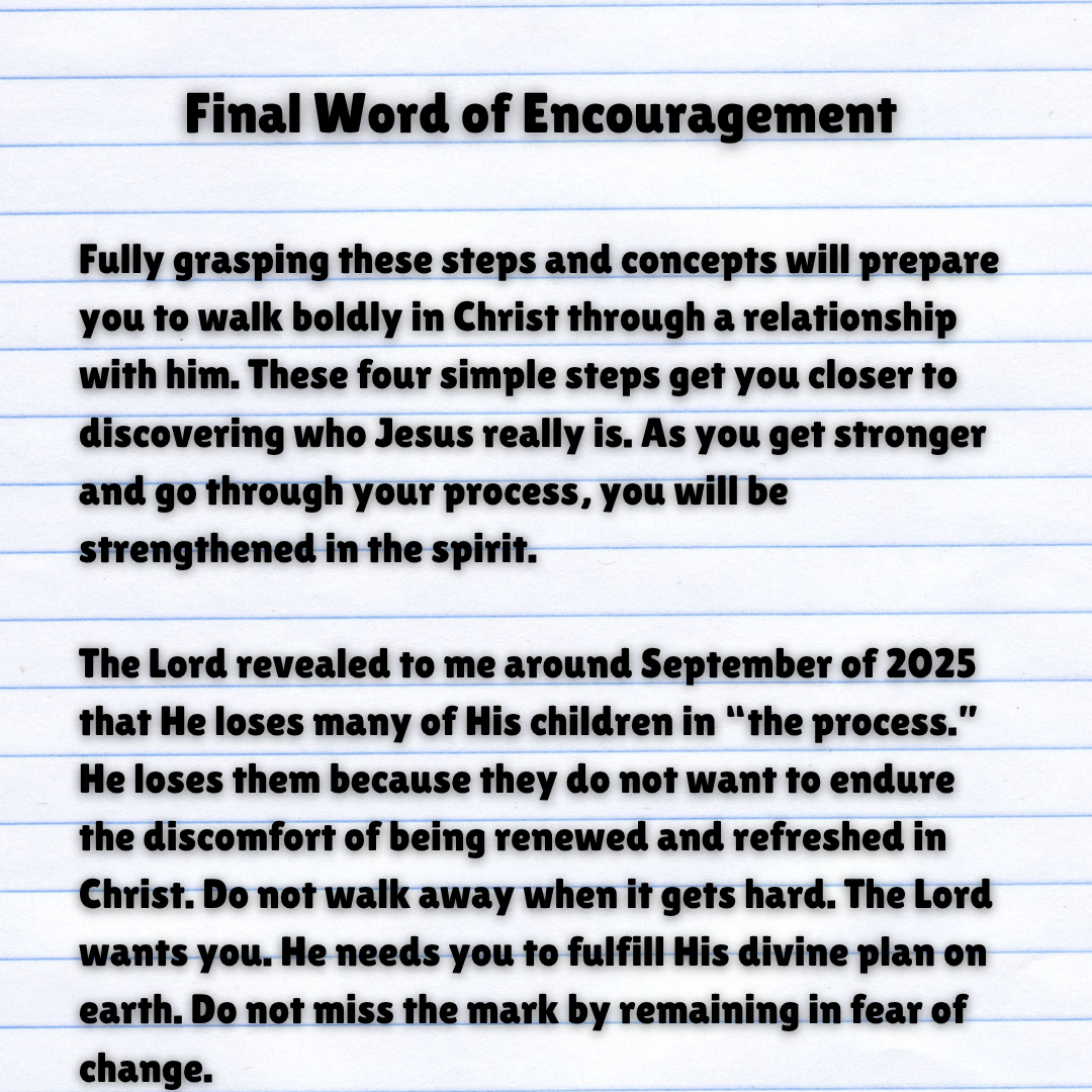 How To: Build a relationship with Christ